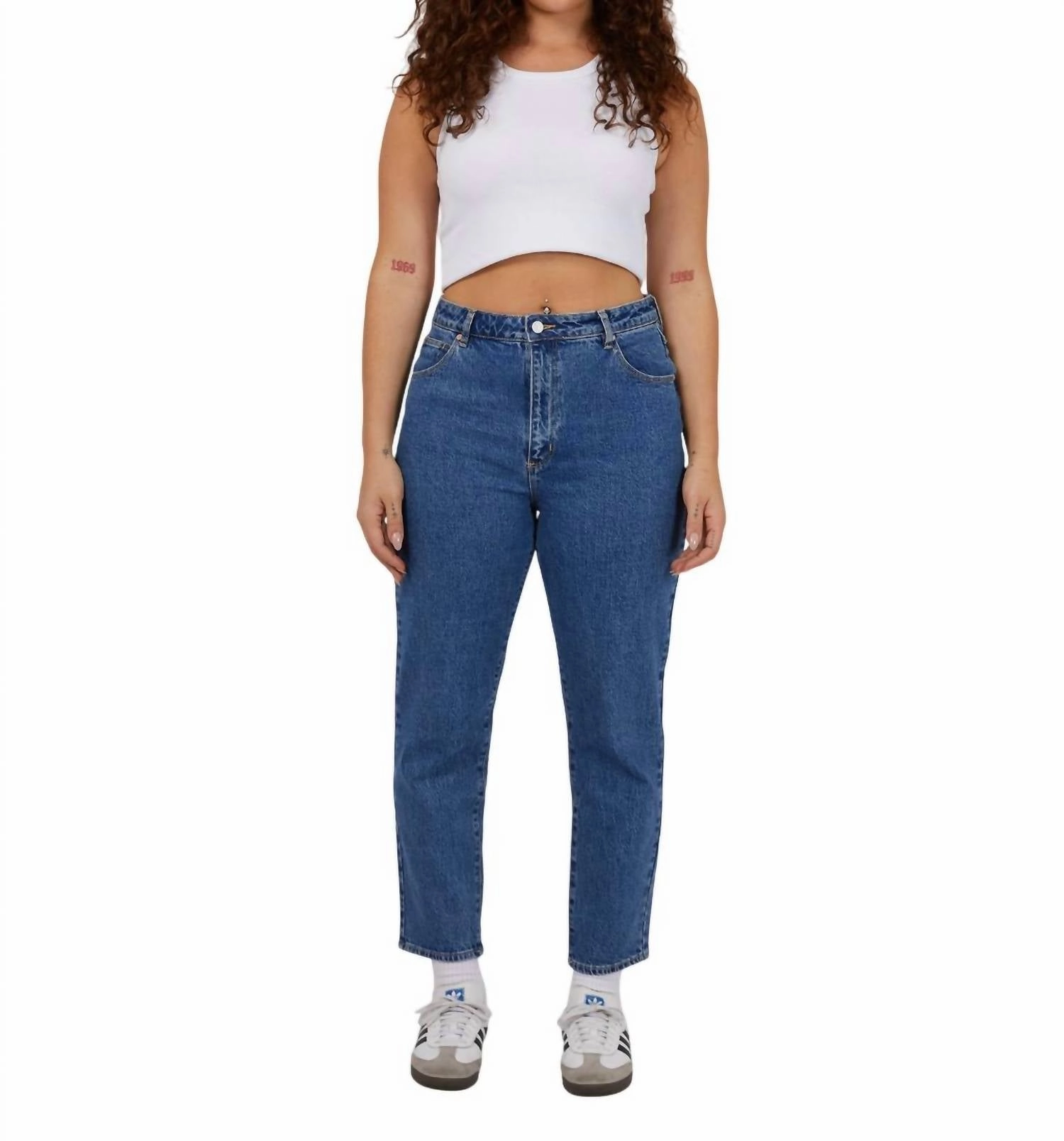 High Slim Jean In Chantell Organic