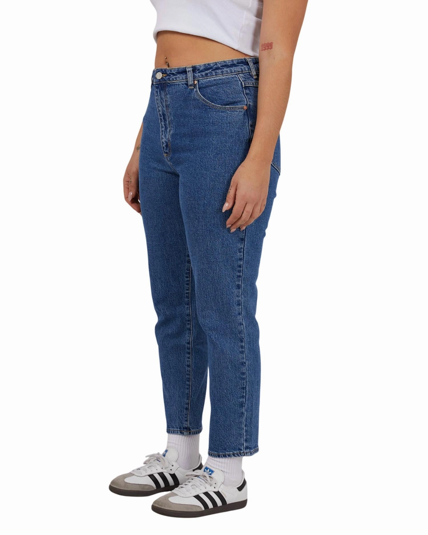 High Slim Jean In Chantell Organic