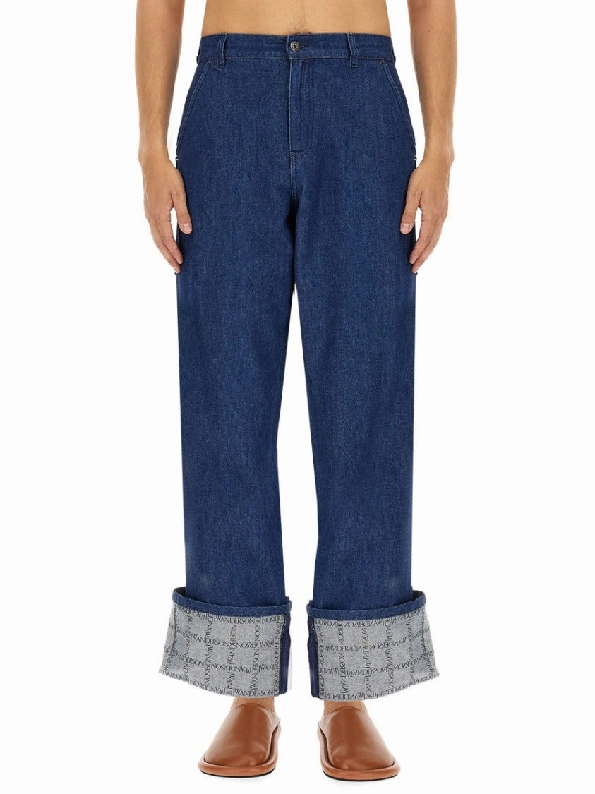 High-Waisted Relaxed Fit Jeans