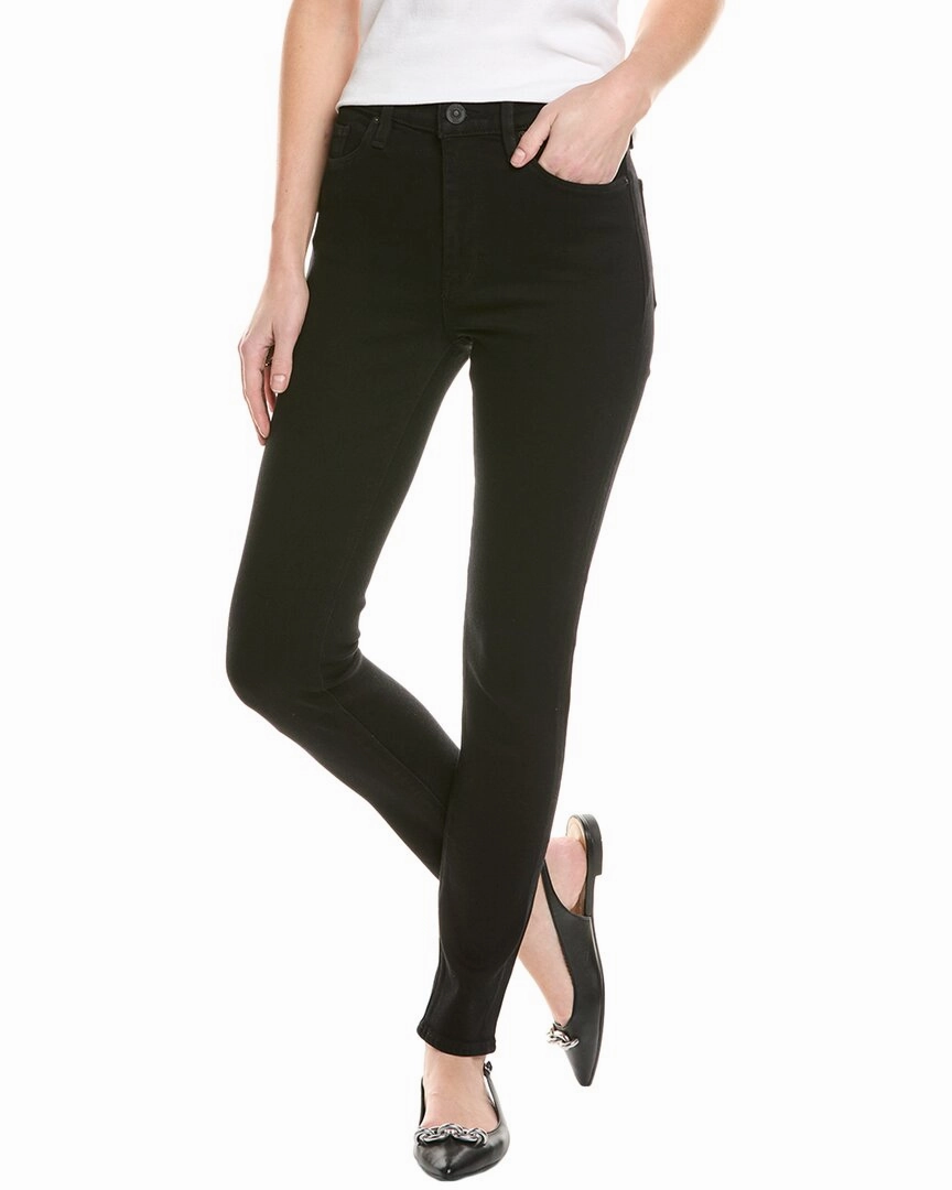 HUDSON Jeans Barbara High-Waist Black Super Skinny Jean
