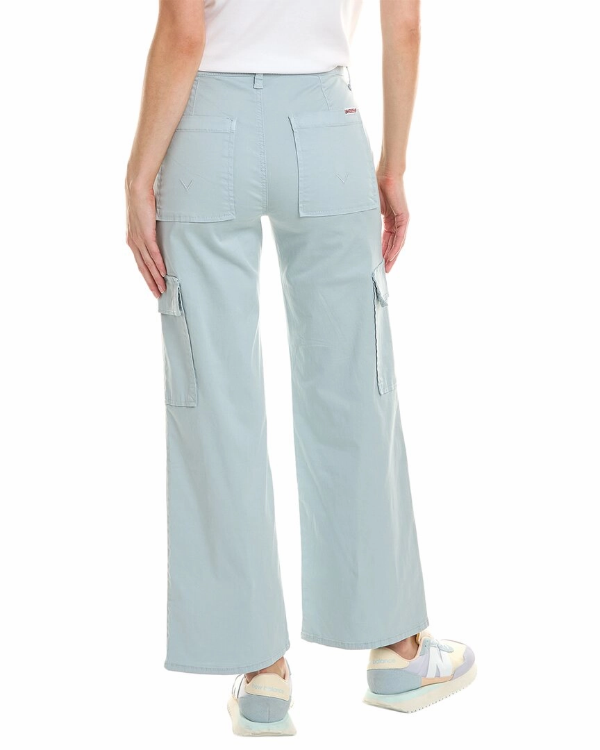 HUDSON Jeans Rosalie Light Grey High-Rise Wide Leg Jean