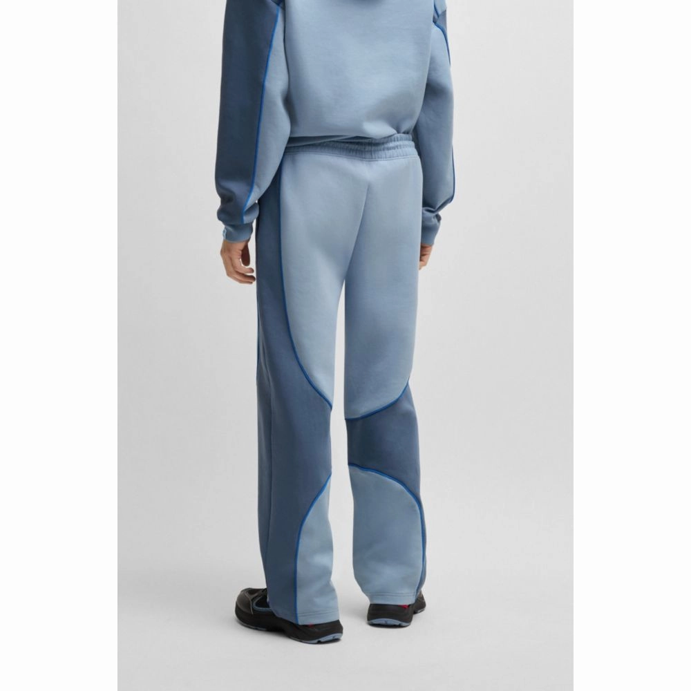 HUGO x RB tracksuit bottoms with piping details