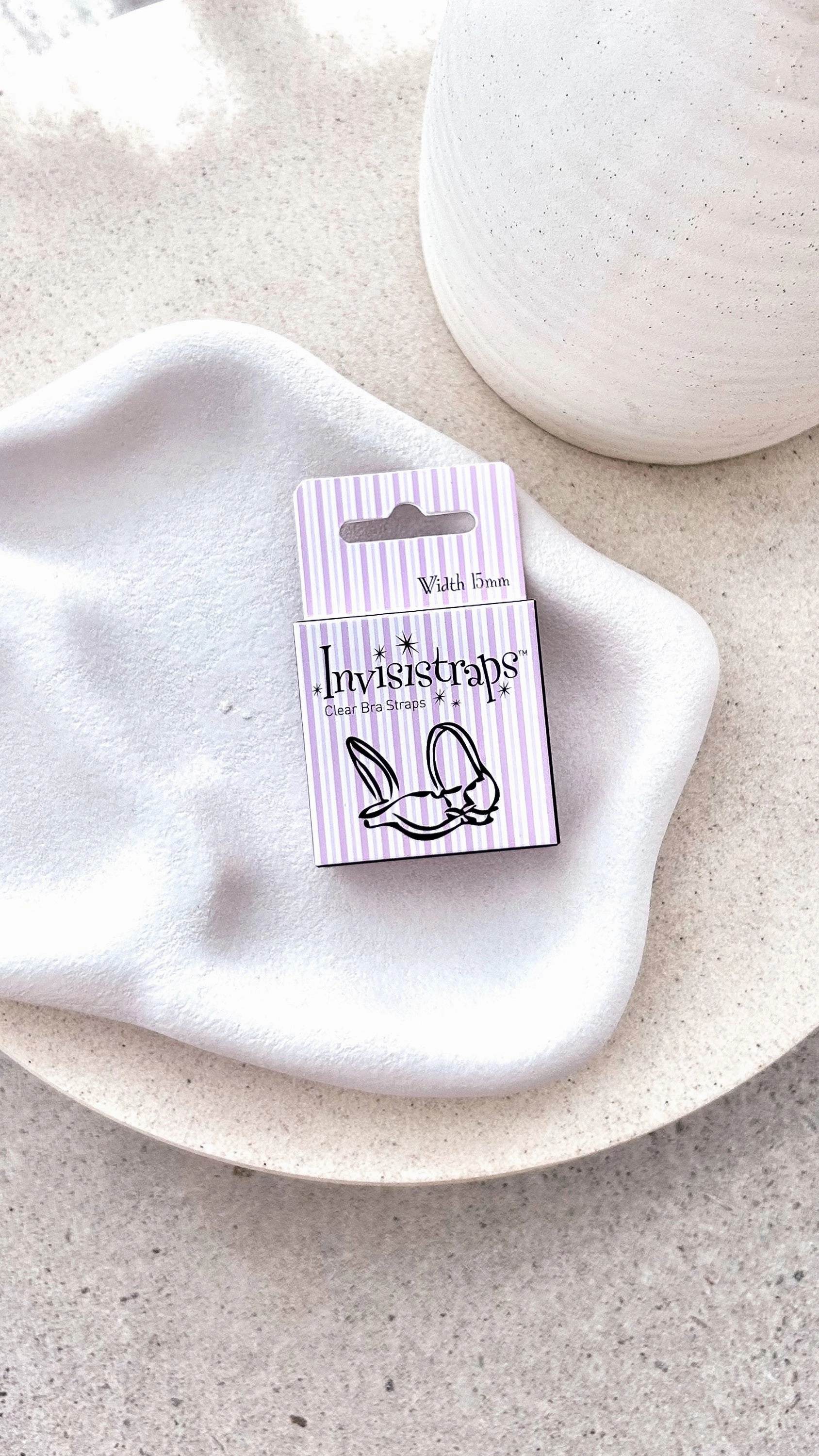Invisistraps Clear Bra Straps - 15mm