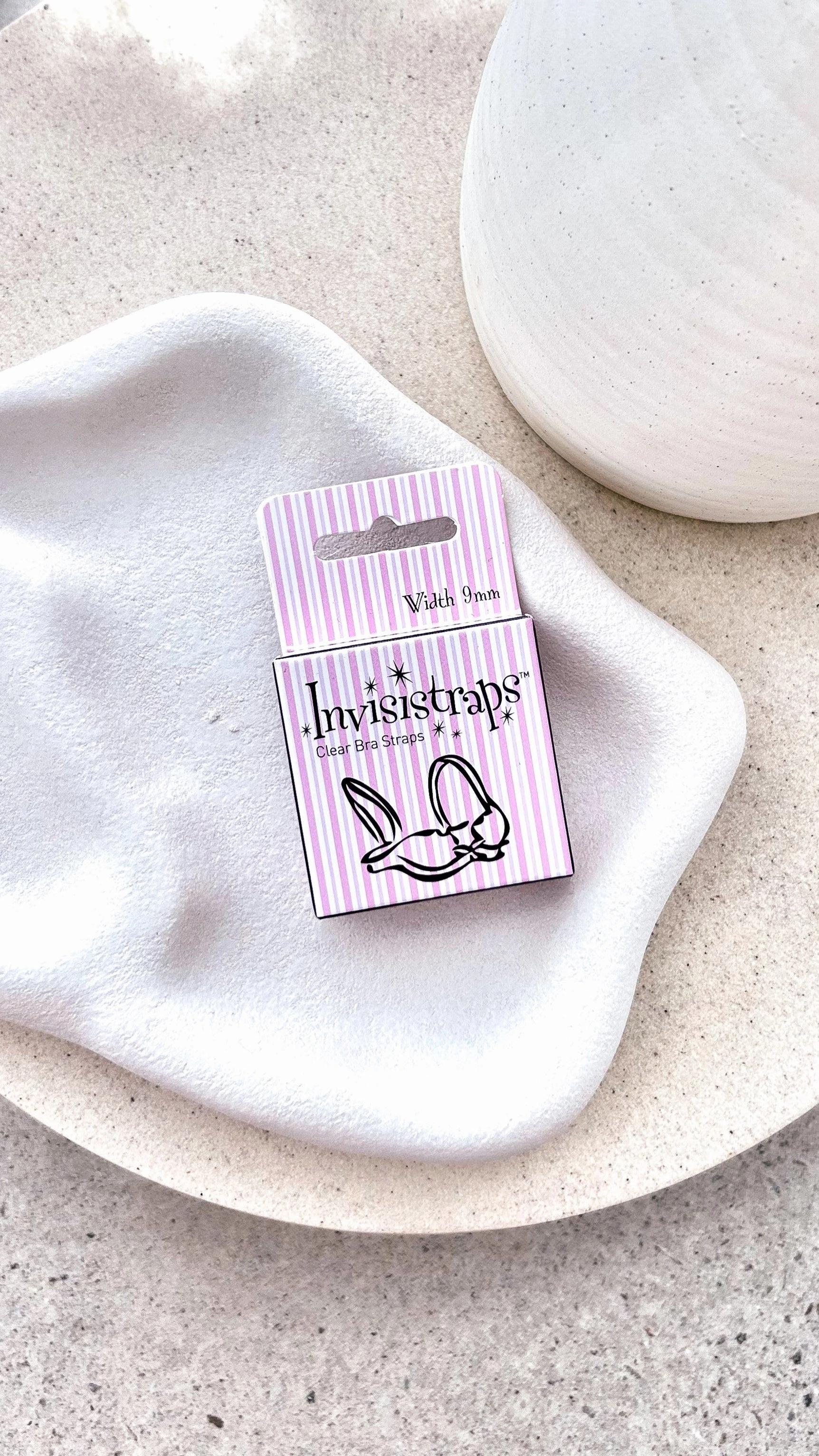 Invisistraps Clear Bra Straps - 9mm