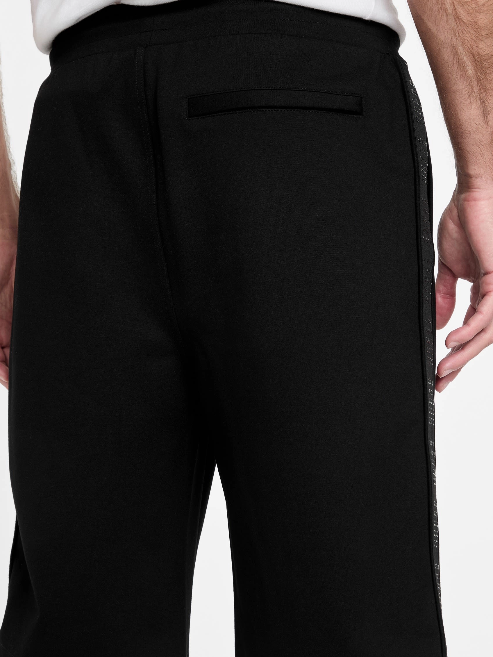 Ismael Logo-Tape Color-Block Shorts