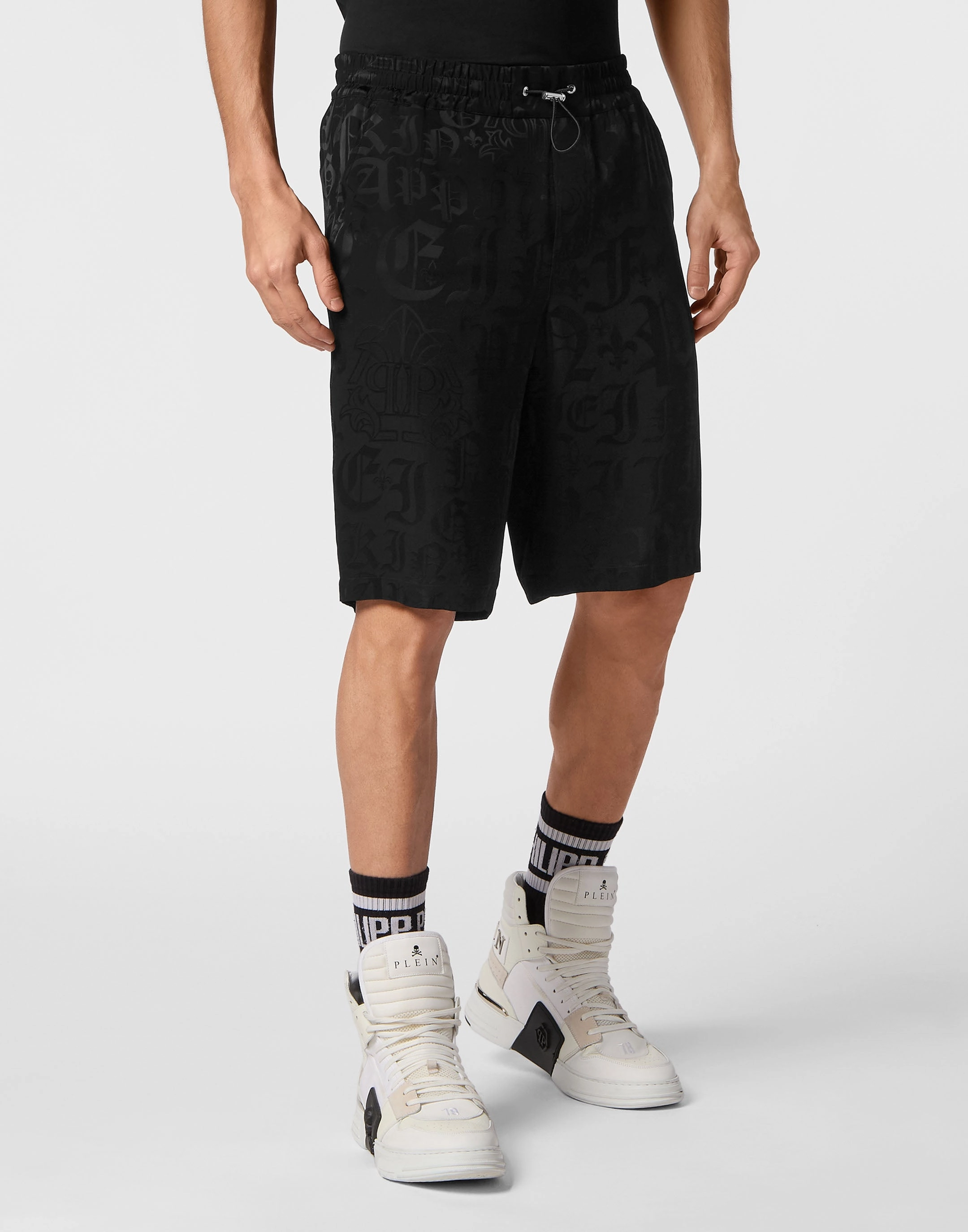 Jacquard Cool Kid Shorts Monogram