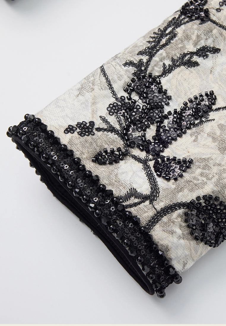 Jacquard Embroidery-&-sequin-detail Jacket