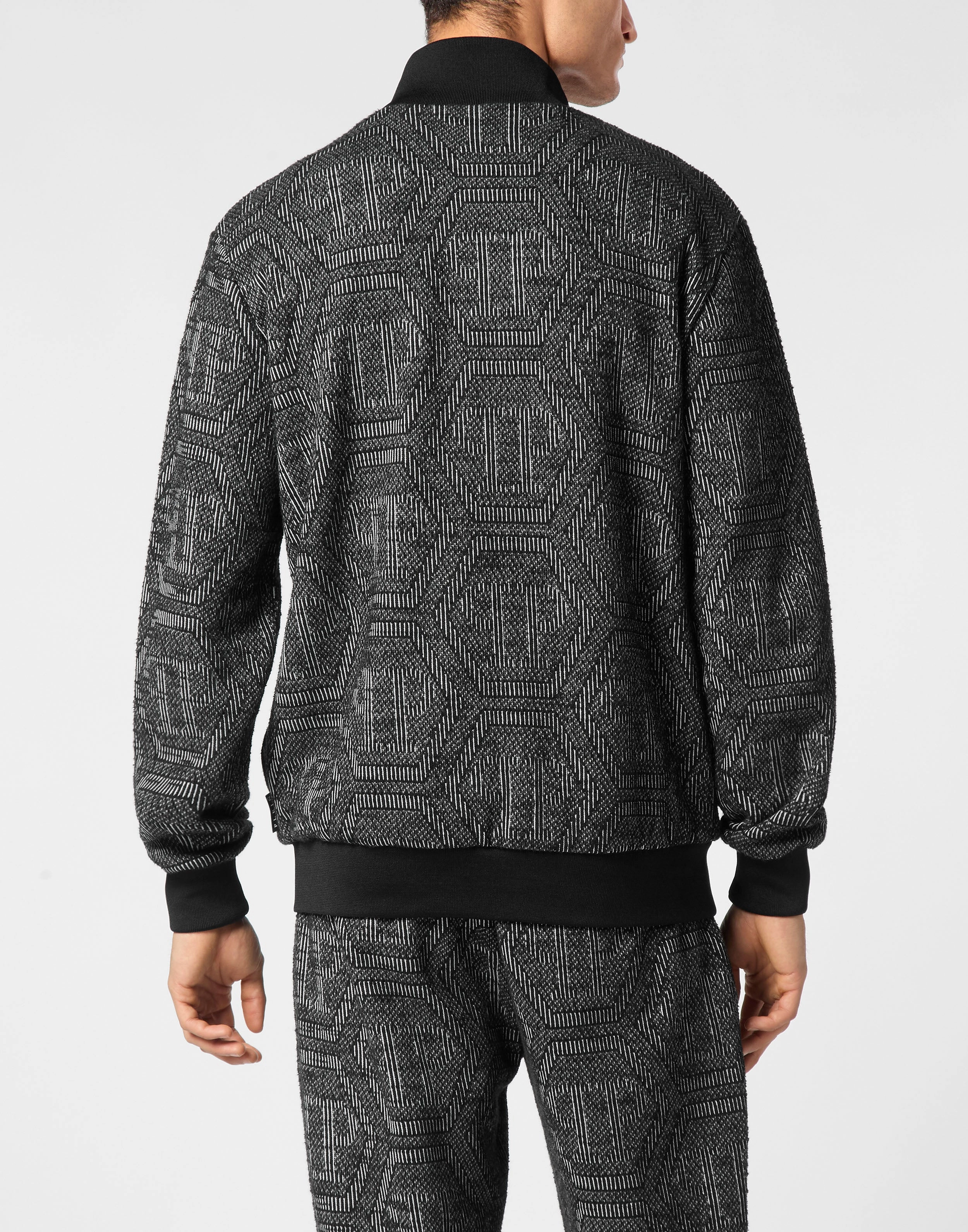 Jacquard Jogging Jacket LS Monogram