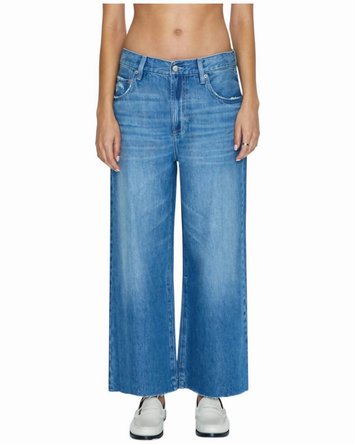 Jadyn Cropped Jeans In Amalfi