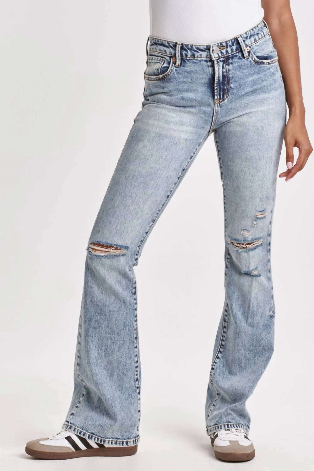 Jaxtyn High Rise Bootcut In Lena