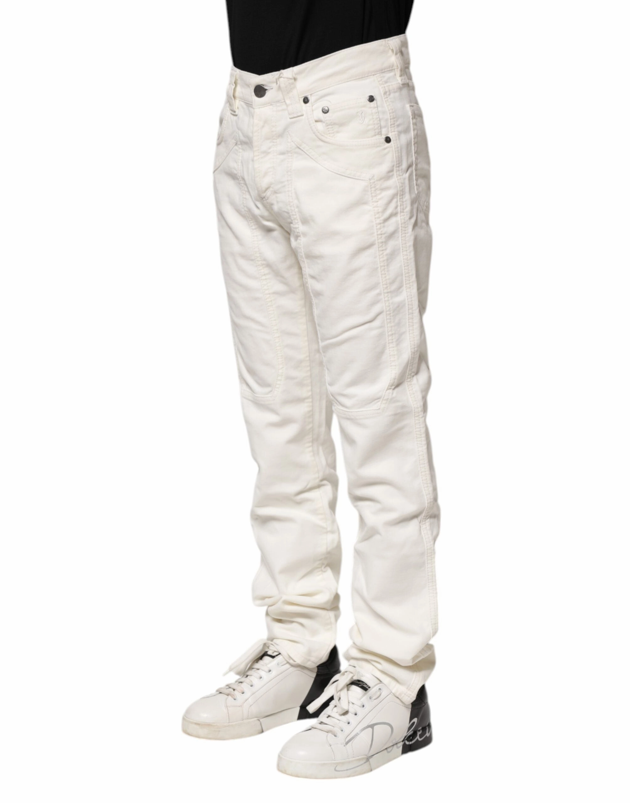 Jeckerson Cotton Stretch Straight Fit Men blue Men's Jeans