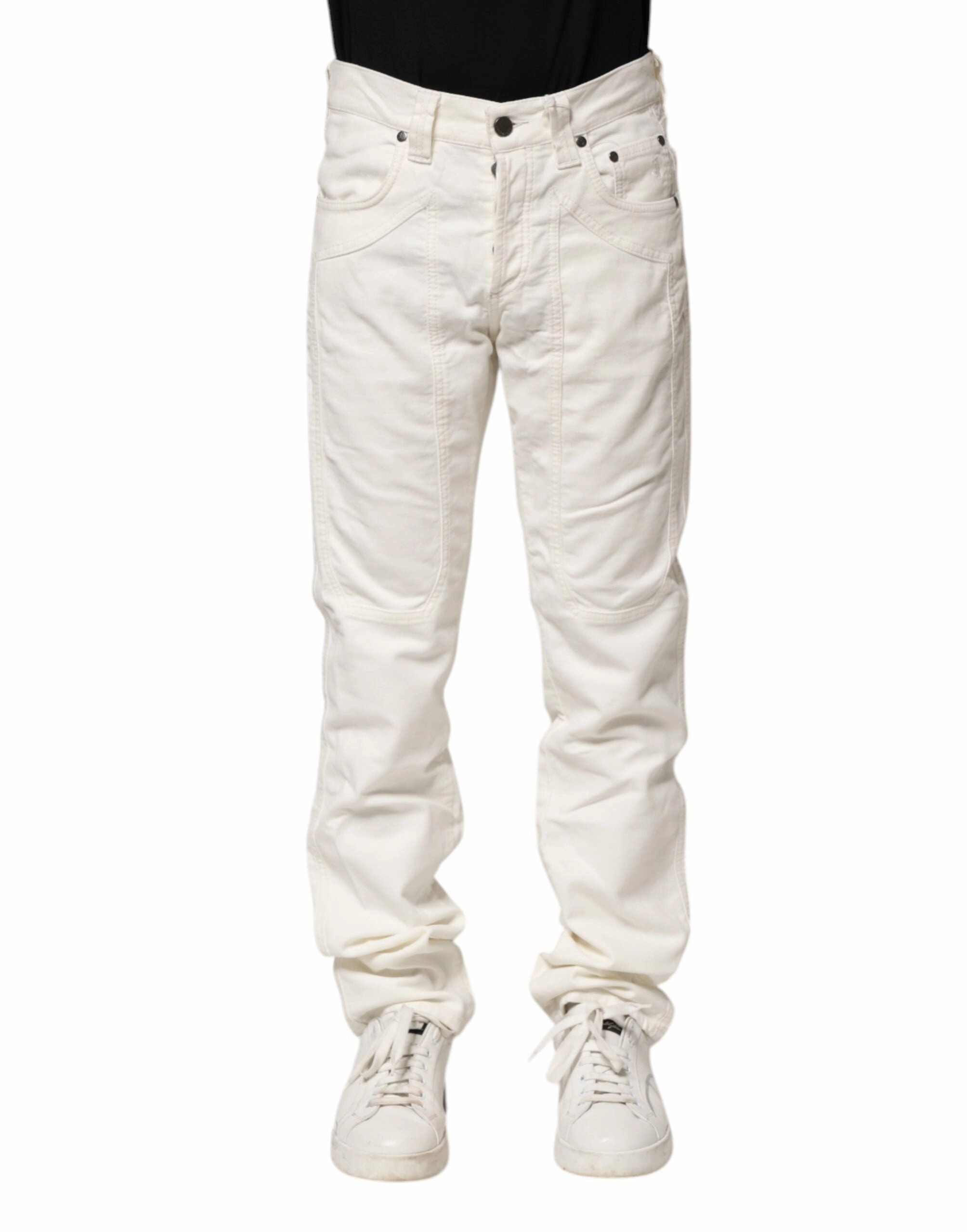 Jeckerson Cotton Stretch Straight Fit Men blue Men's Jeans