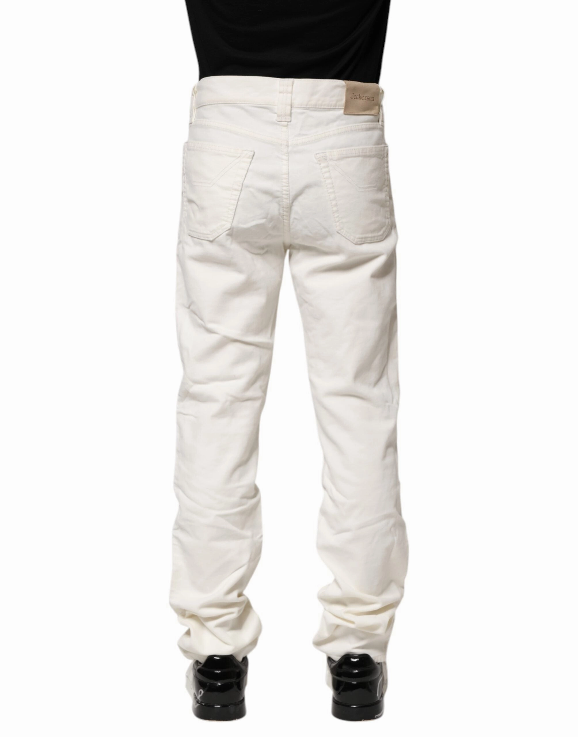 Jeckerson Cotton Stretch Straight Fit Men blue Men's Jeans