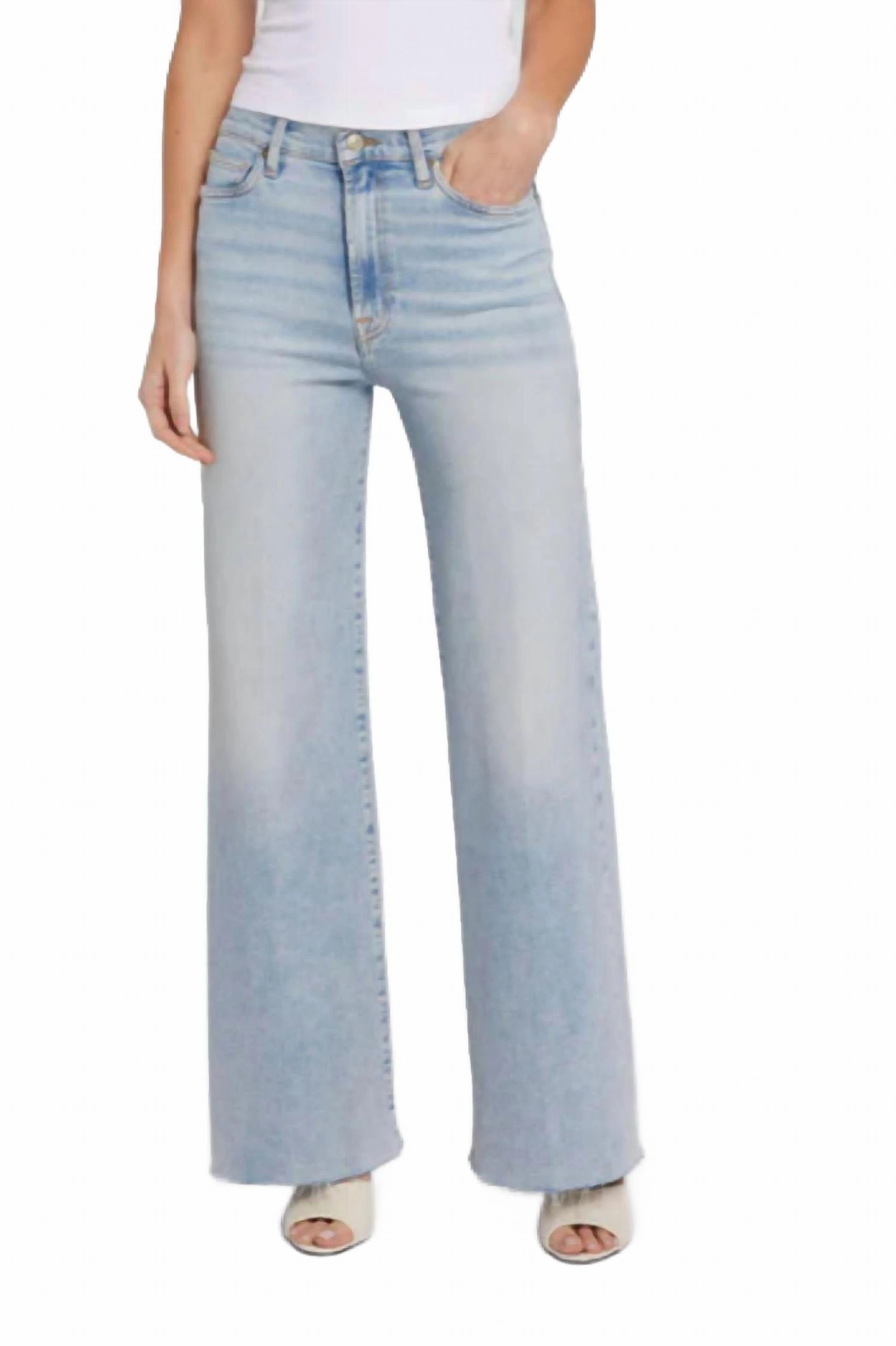 Jo Ultra High Rise Denim In Sunday