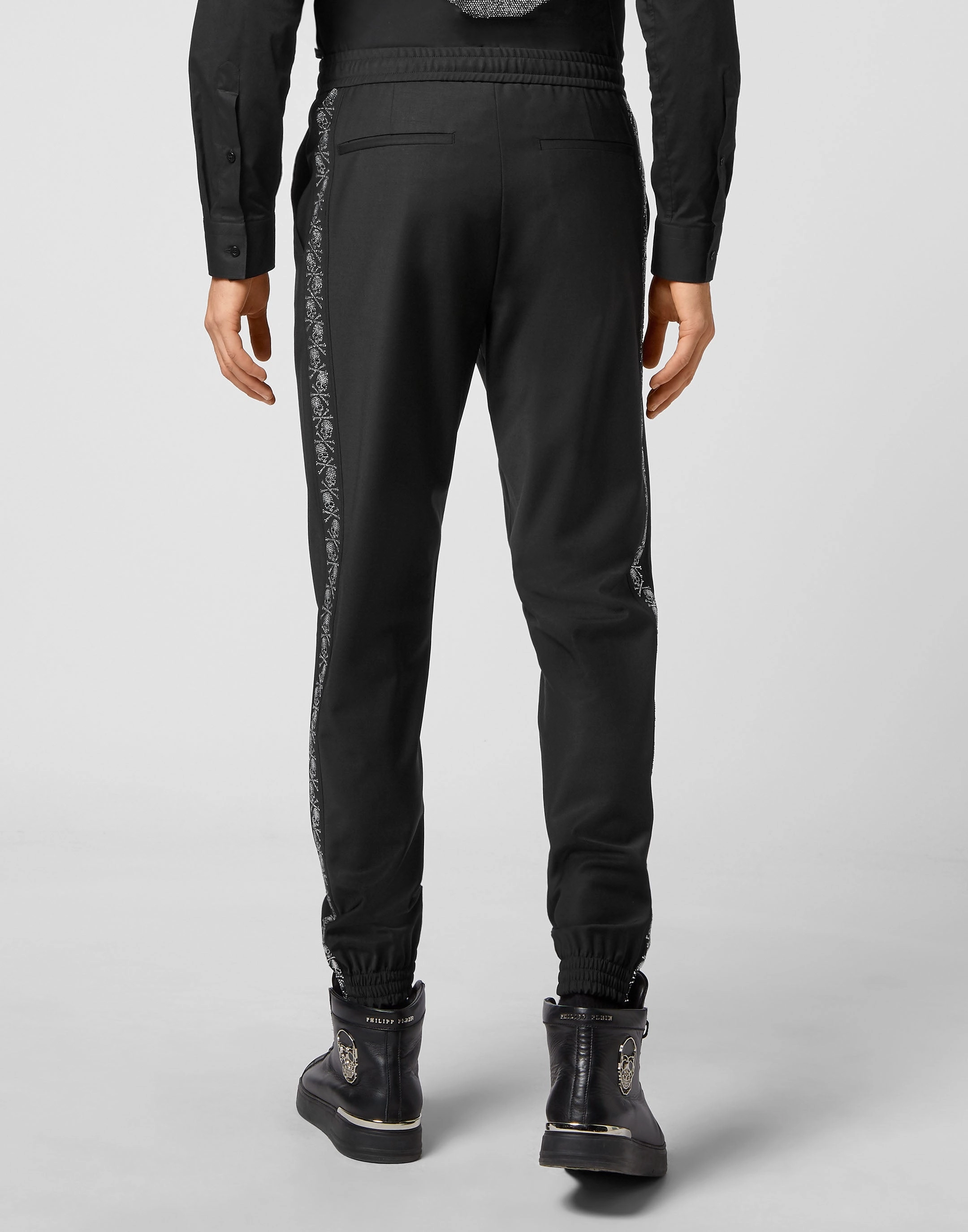 Jogging Trousers Skull strass