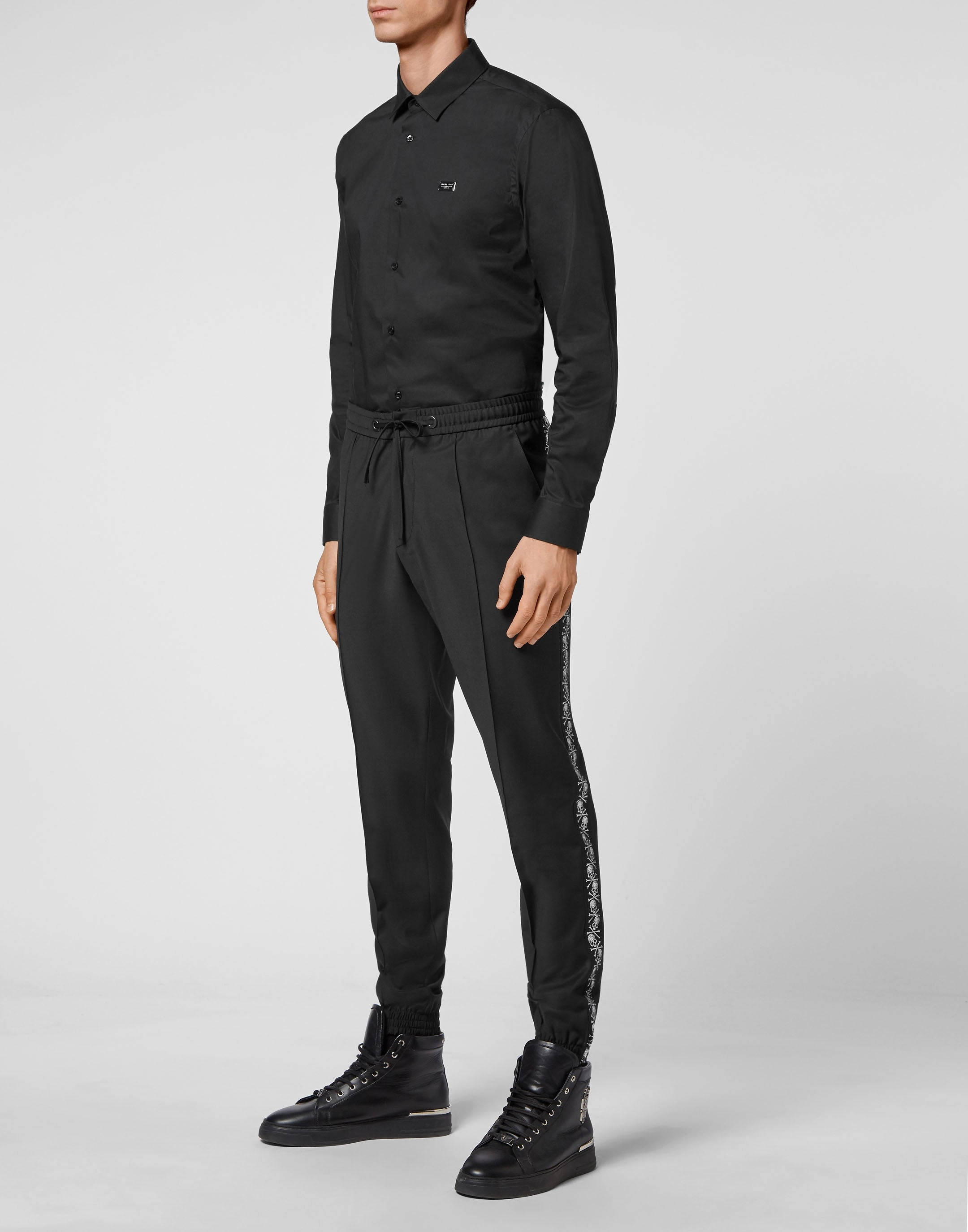Jogging Trousers Skull strass