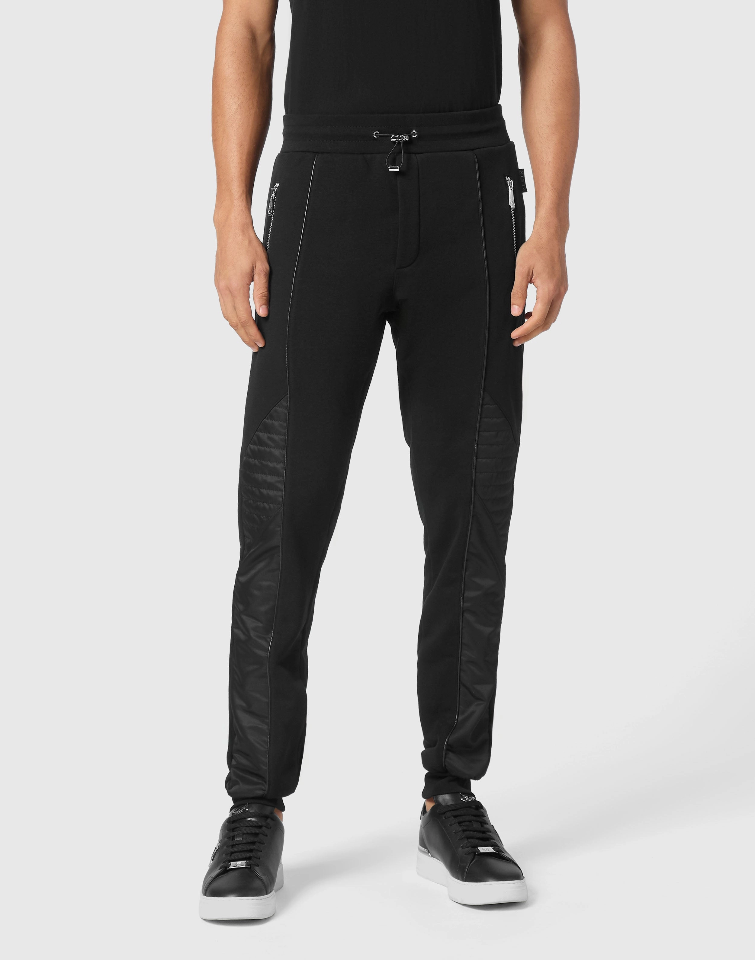 Jogging Trousers With Nylon Inserts