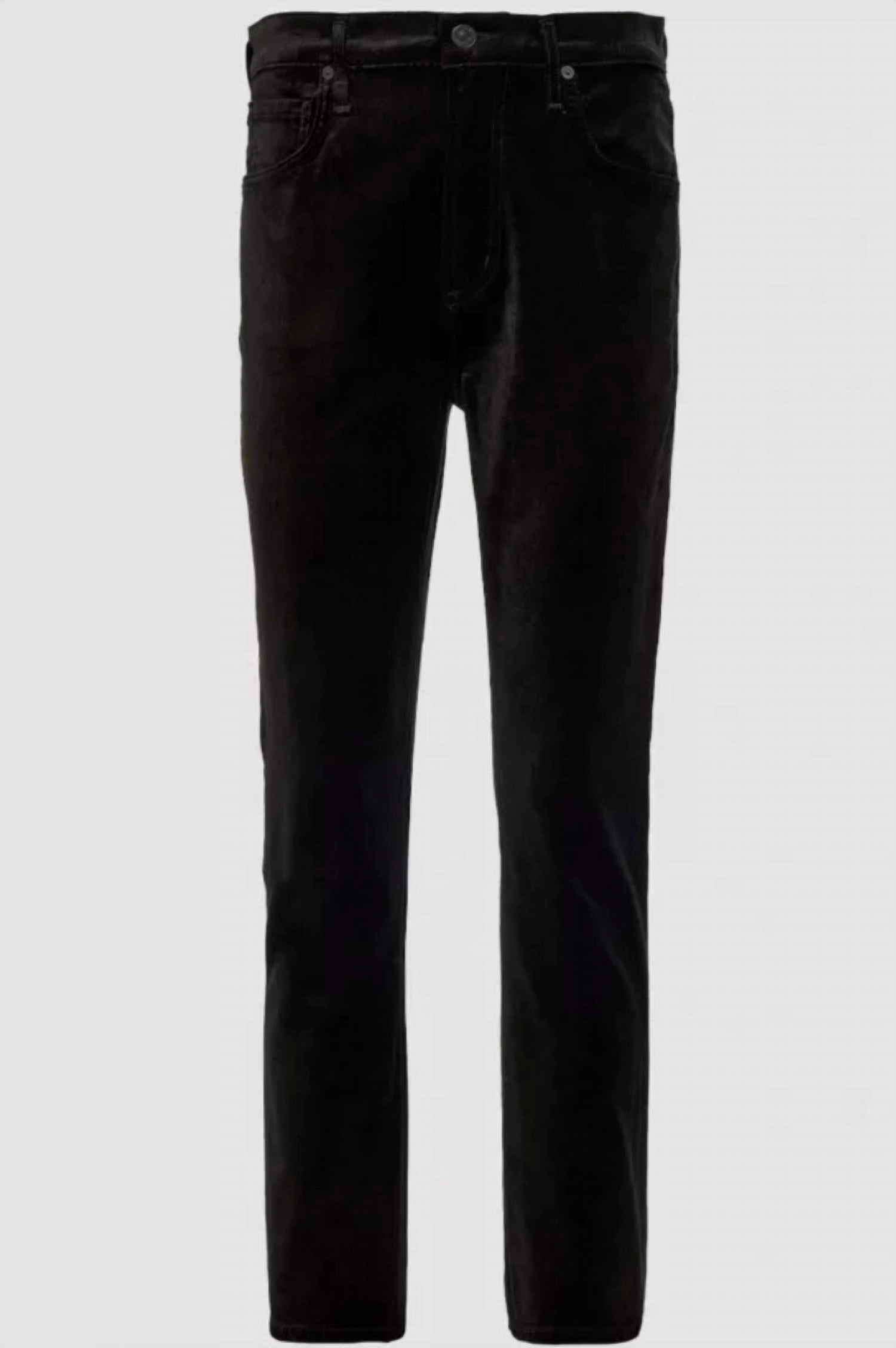 Jolene High Rise Vintage Slim Jean In Black Velvet