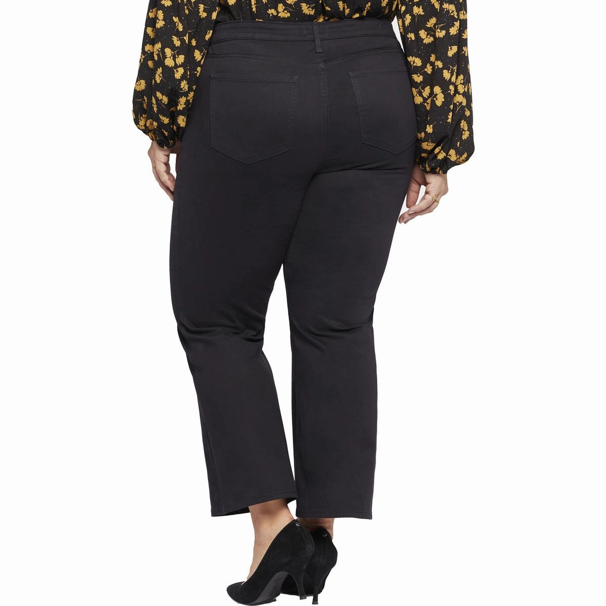 Julia Womens Relaxed High Rise Flare Jeans