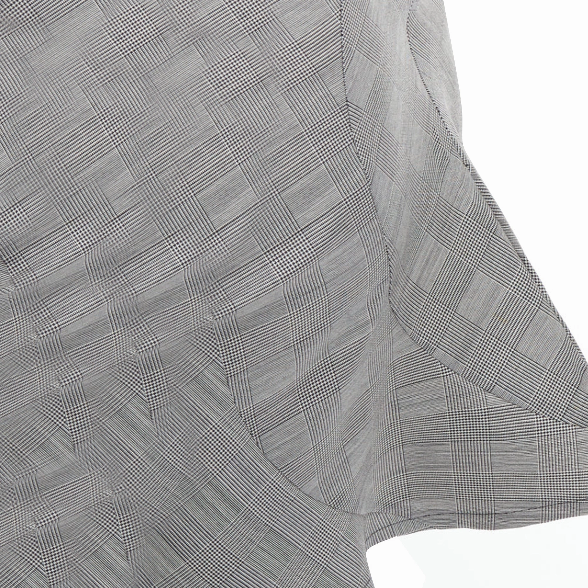 Junya Watanabe 3D Curved Cut Deconstructed Ruched Skirt