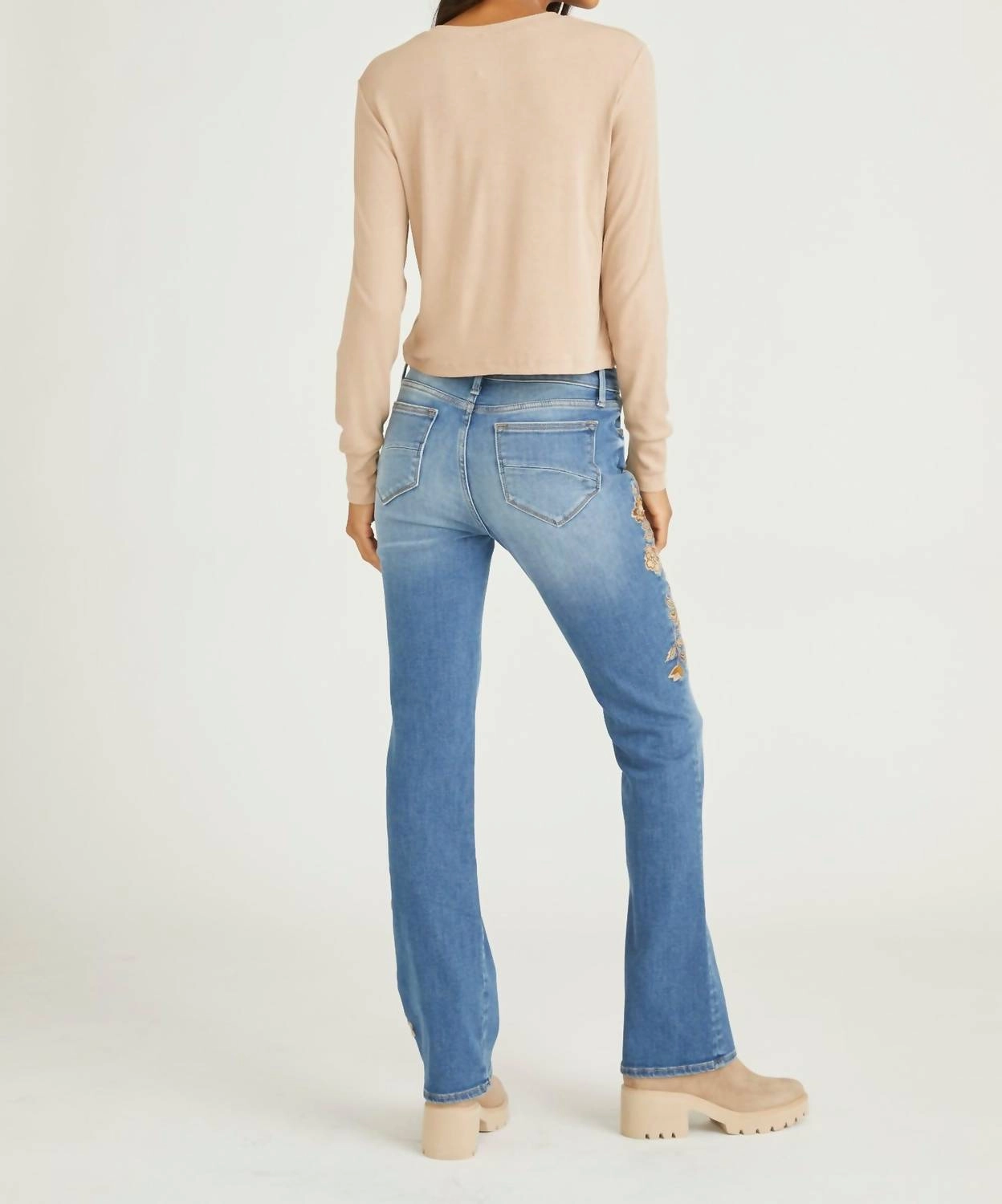 Kelly Jeans In Taupe Veranda