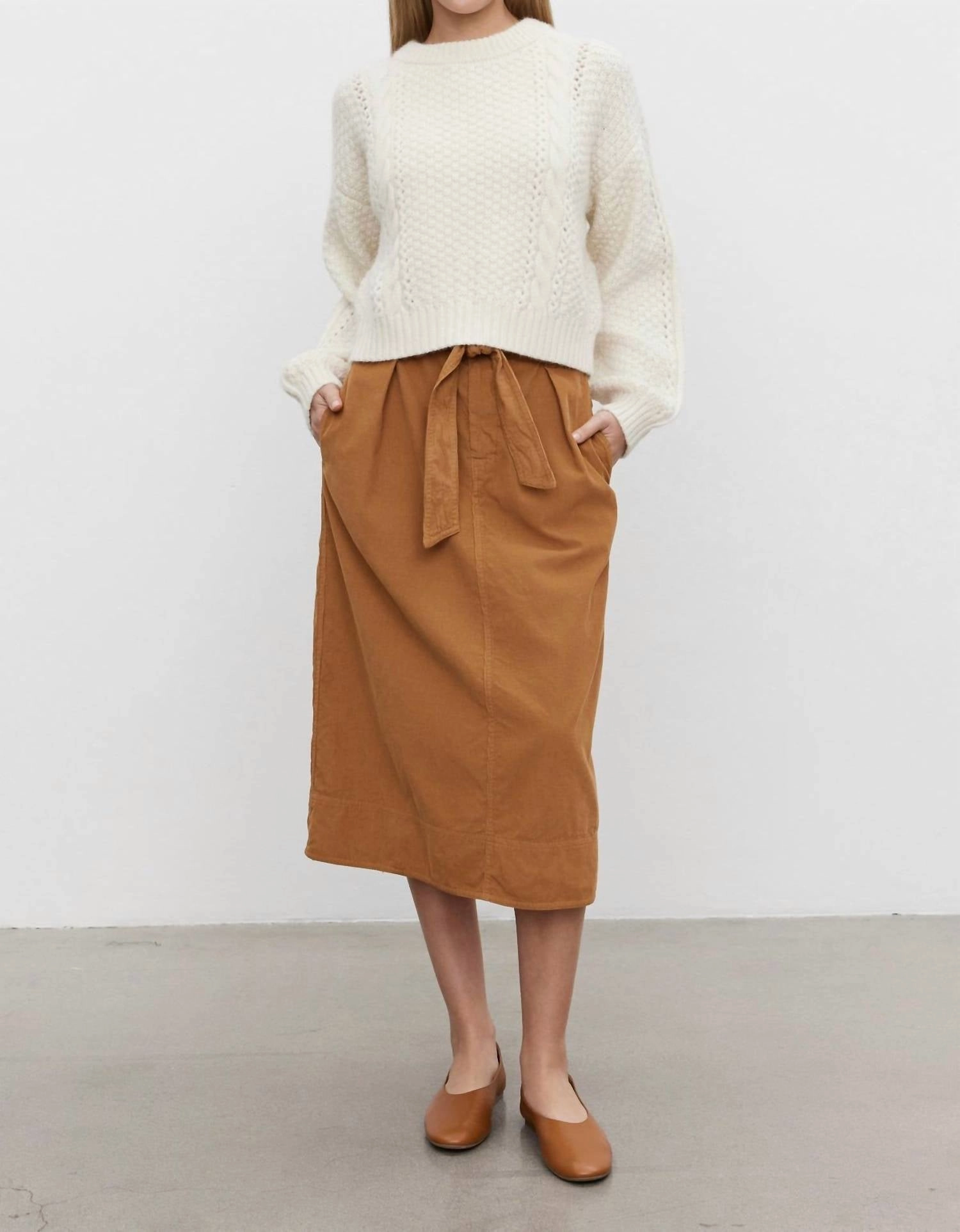 Kennedy Skirt In Clove