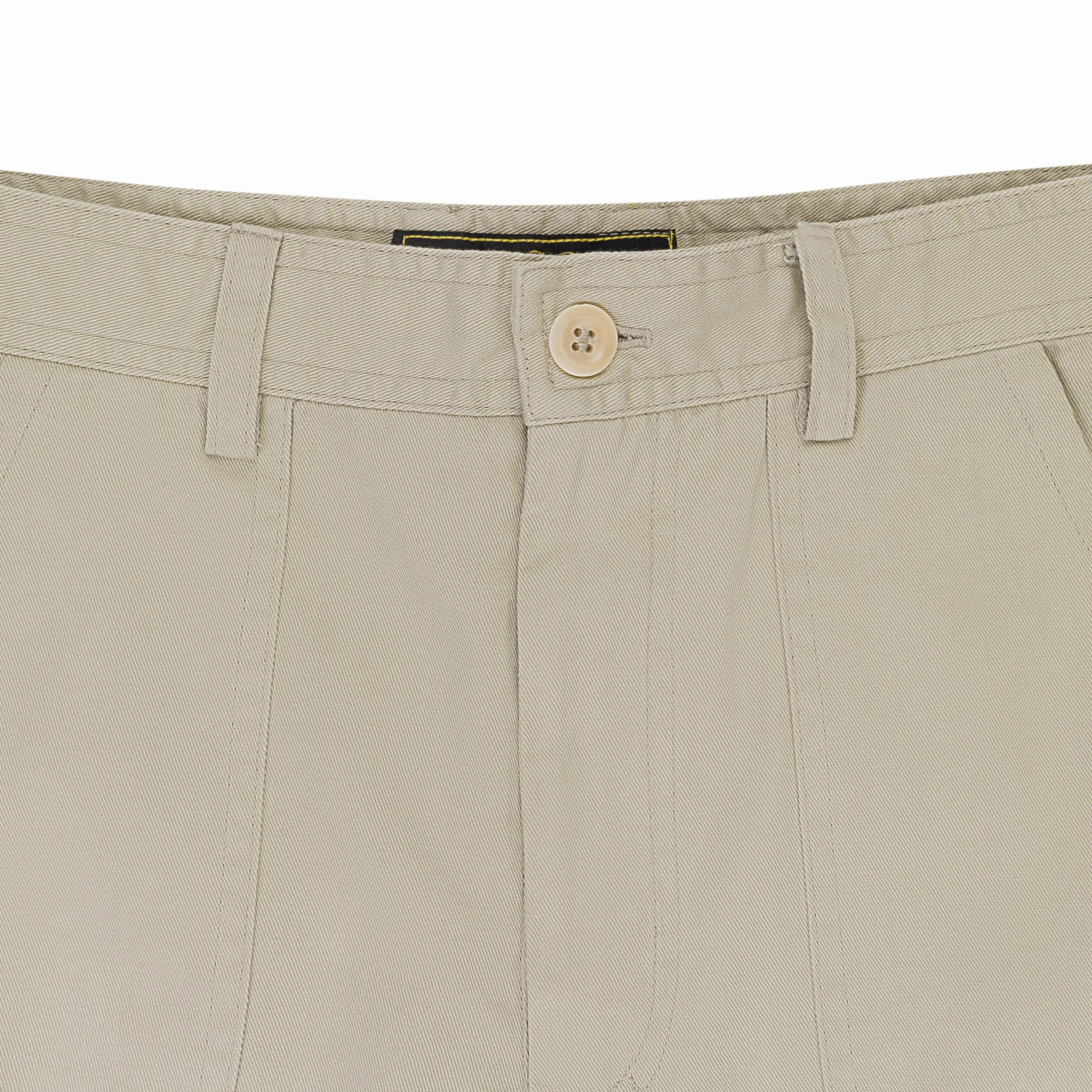 Khaki Freeman's Sporting Club Cotton Shorts