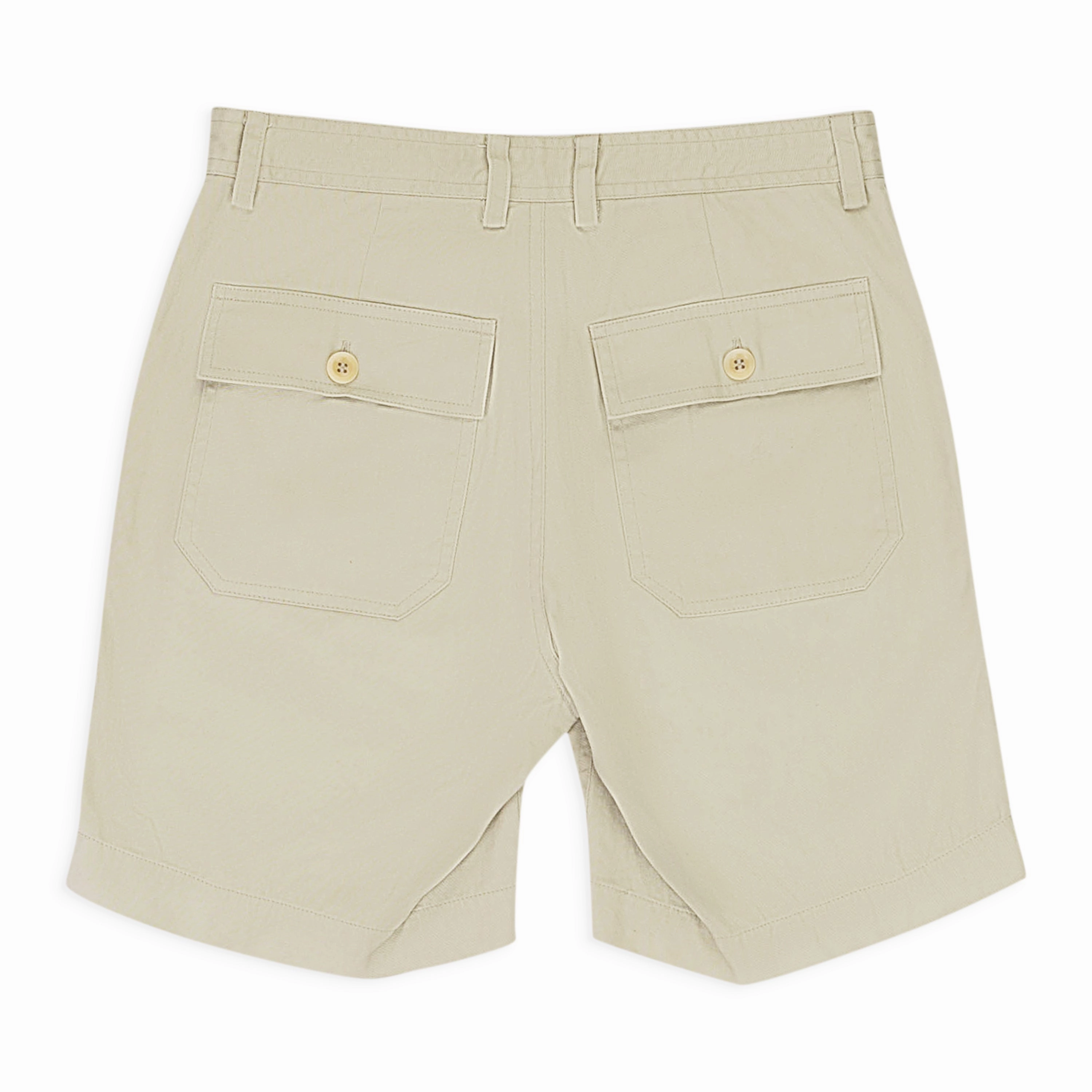 Khaki Freeman's Sporting Club Cotton Shorts