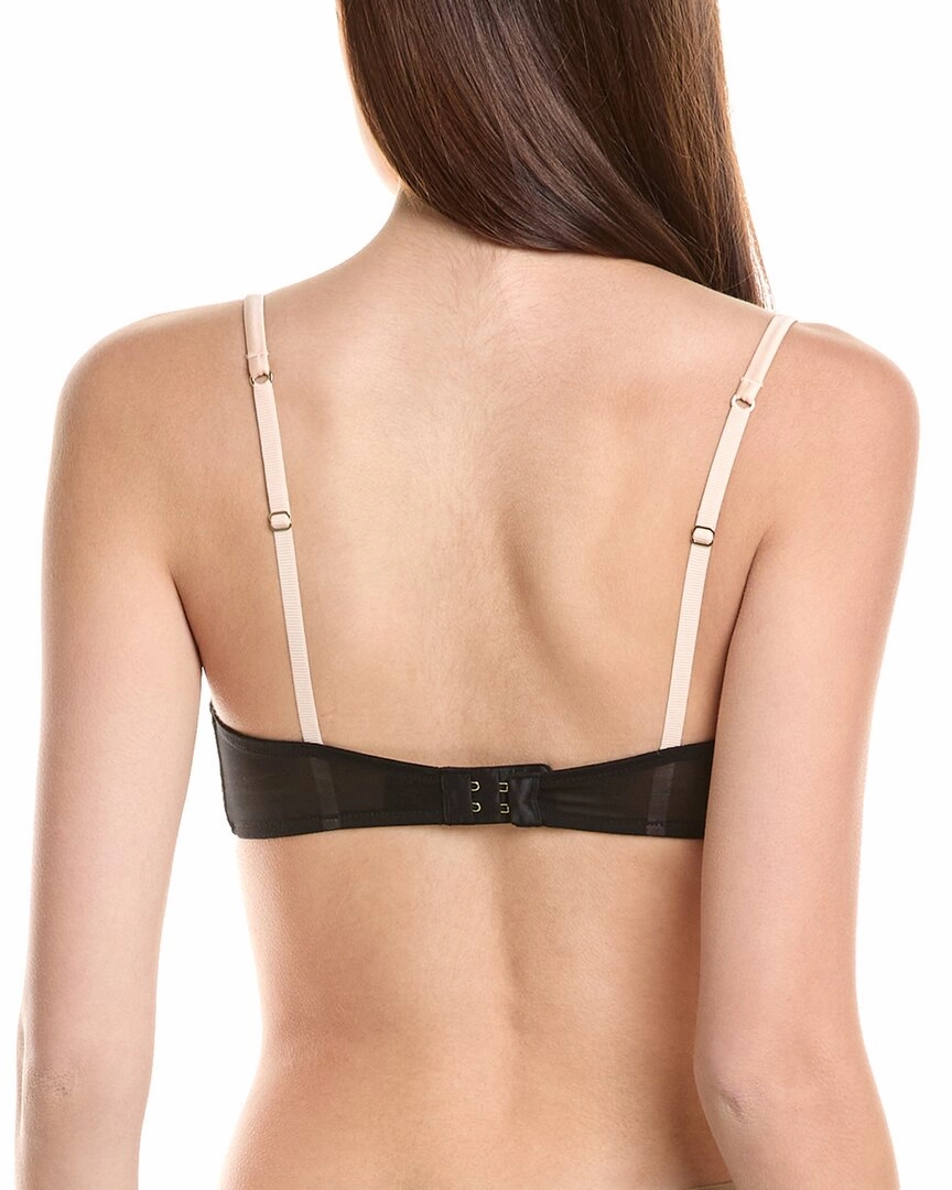 Kiki de Montparnasse Art Deco Silk-Trim Demi Bra
