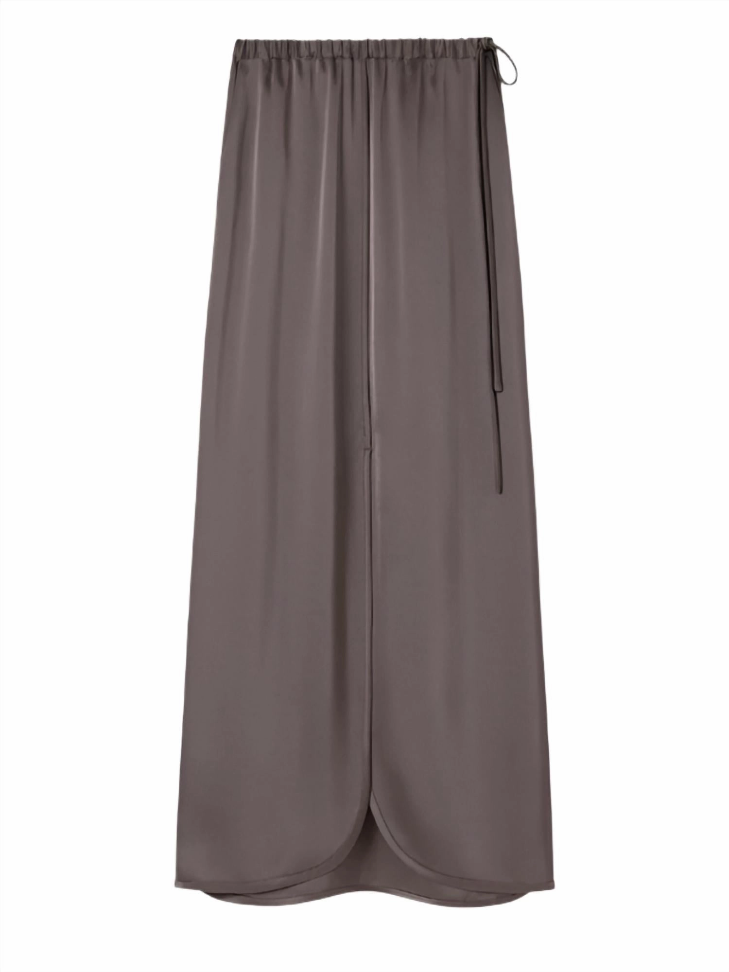 Kindell Midi Skirt In Graphite