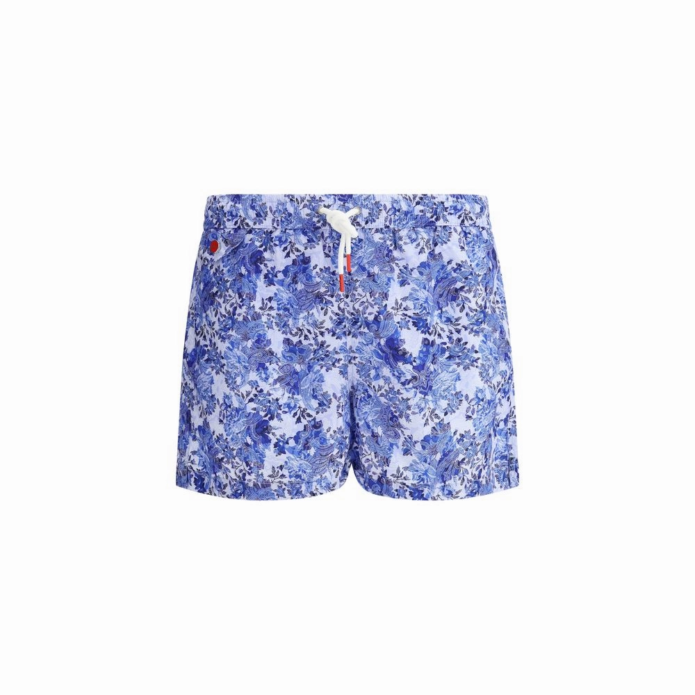 Kiton Paisley print Men's Swimshorts