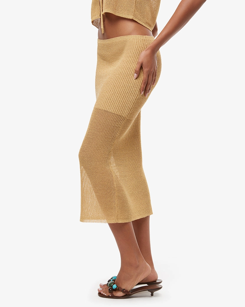 Knit Midi Skirt