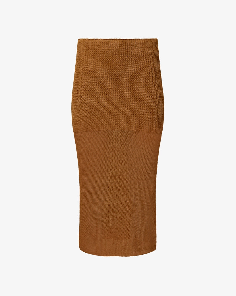 Knit Midi Skirt