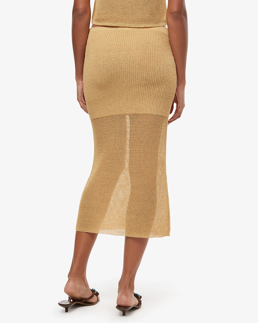 Knit Midi Skirt