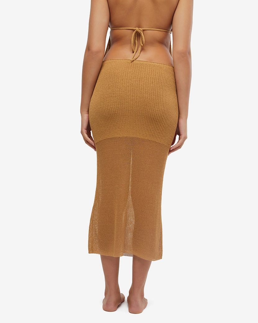 Knit Midi Skirt