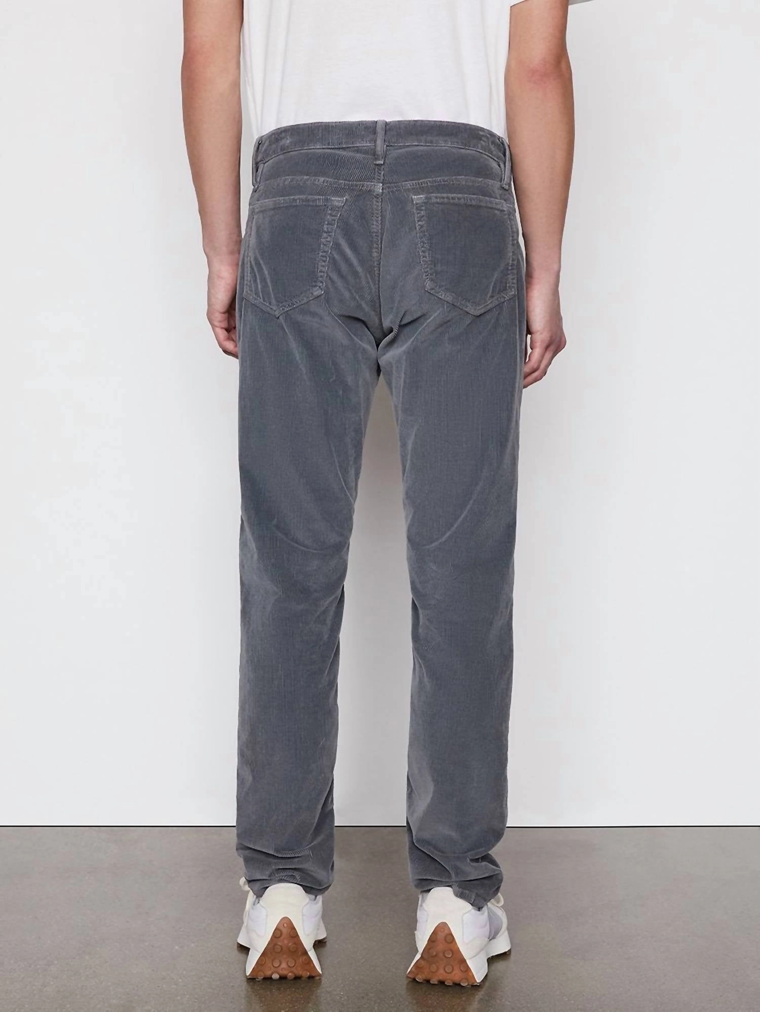 L'homme Slim Corduroy Jeans In Grey