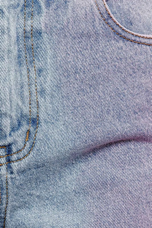 Lavender Fade Denim Shorts