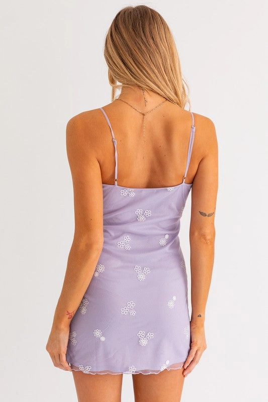 Lavender Haze Mini Dress