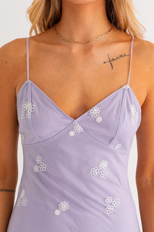Lavender Haze Mini Dress