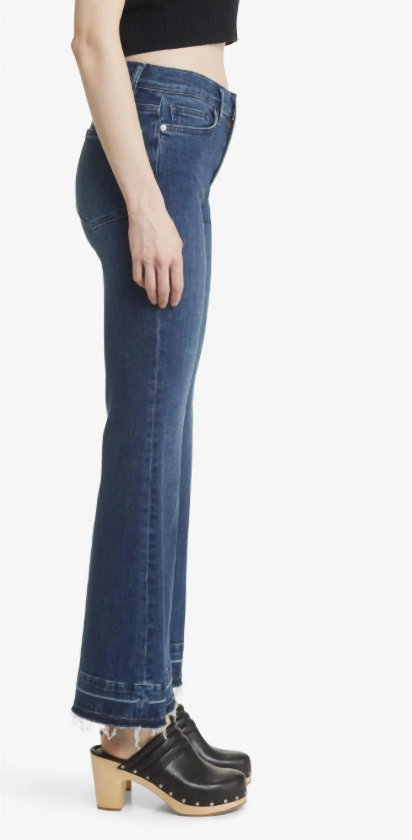 Le Easy Flare Raw Fray In Thunderstorm