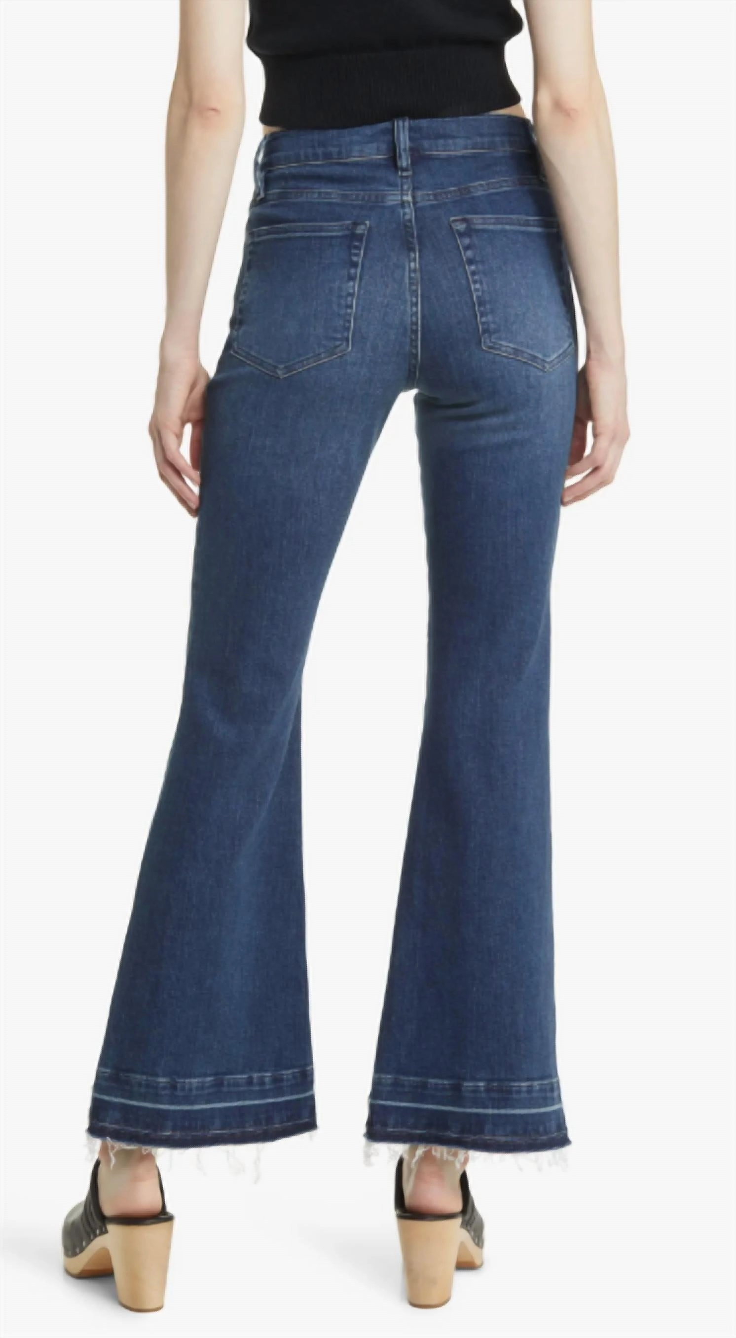 Le Easy Flare Raw Fray In Thunderstorm