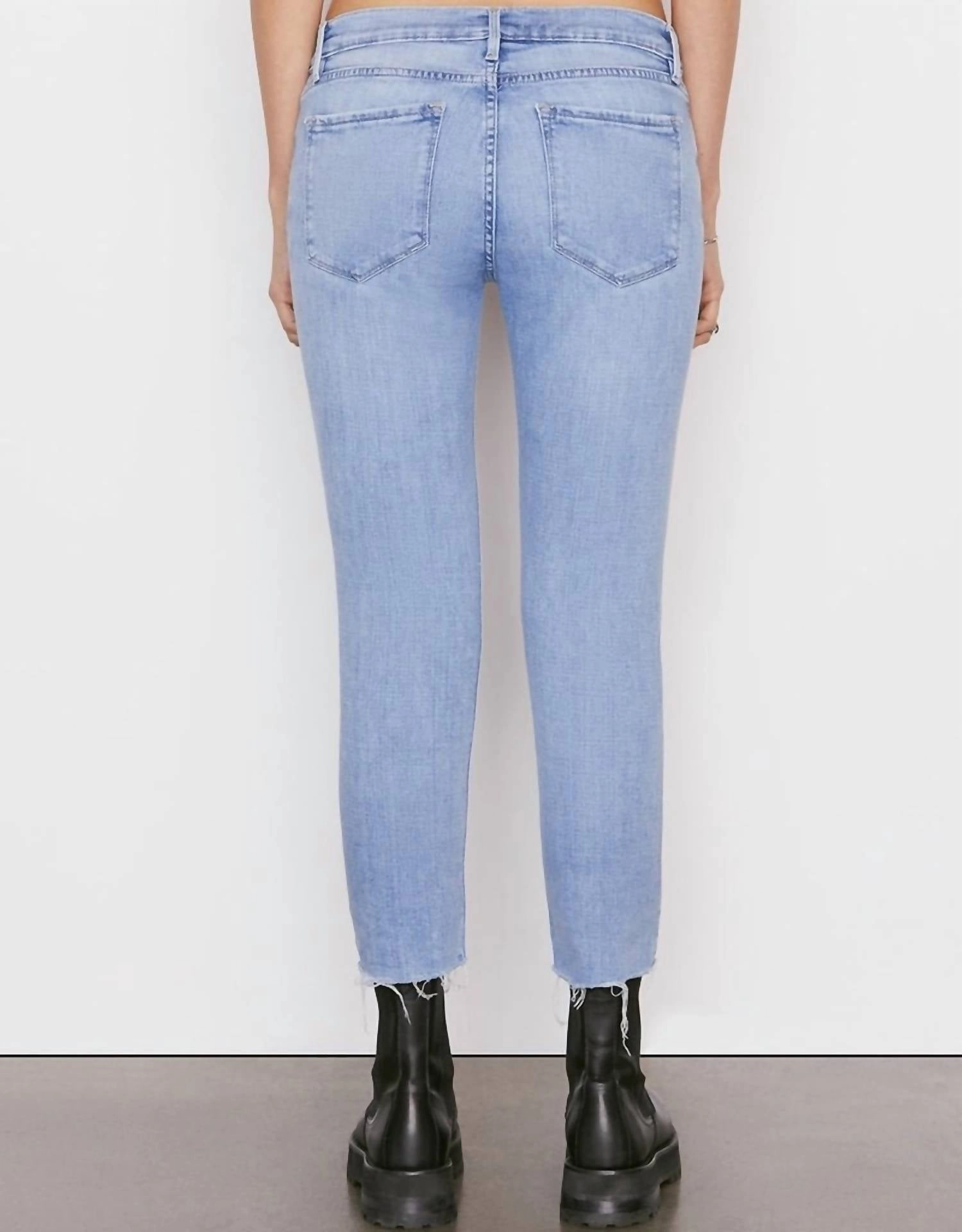 Le Garcon Crop Jeans In Cebu Rips