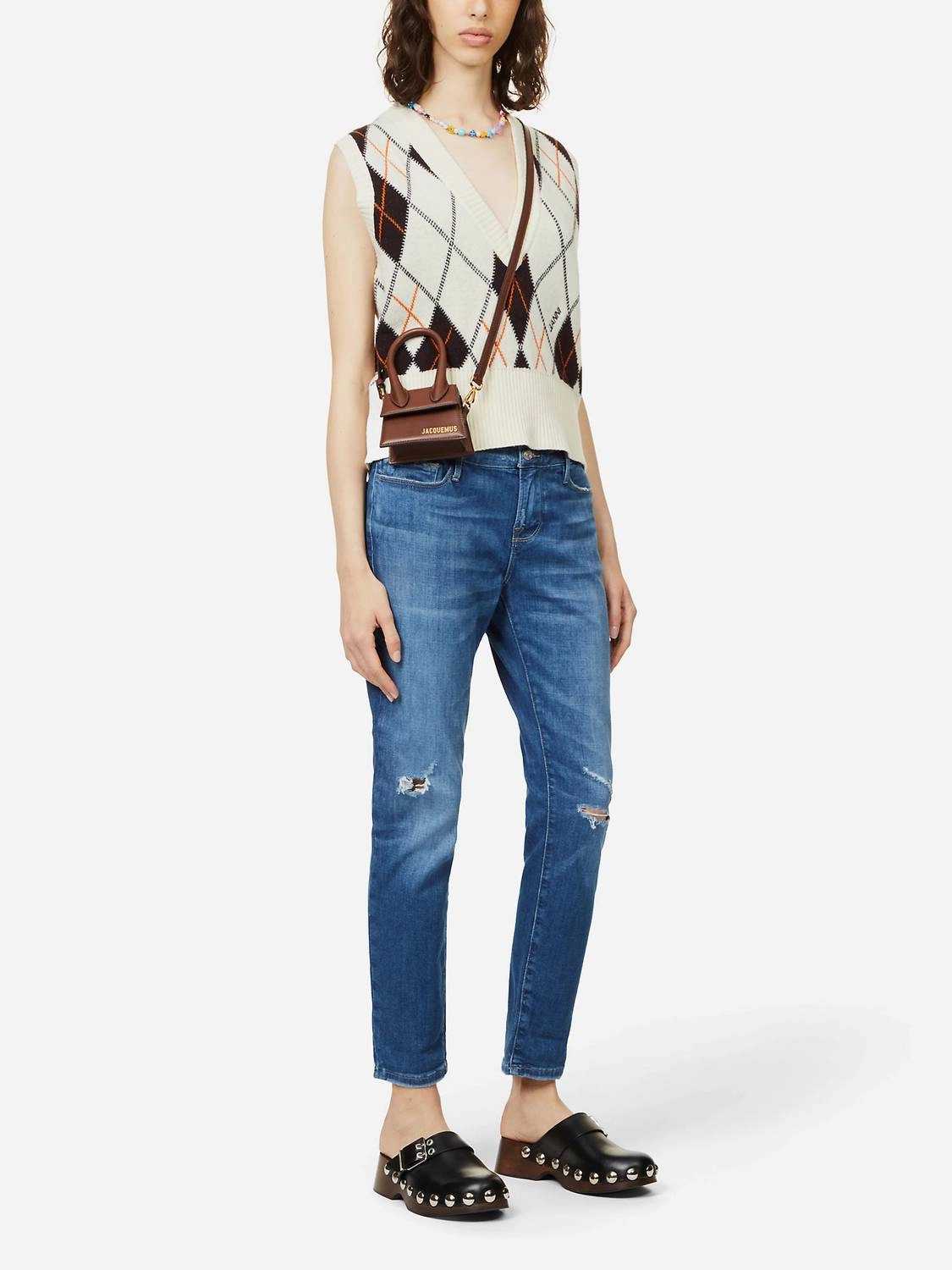 Le Garcon Mid Rise Jeans In Agecroft Destruct