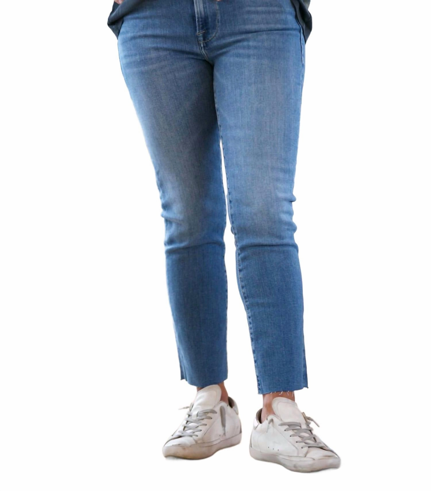 Le Super High Raw After Jeans In Drizzle