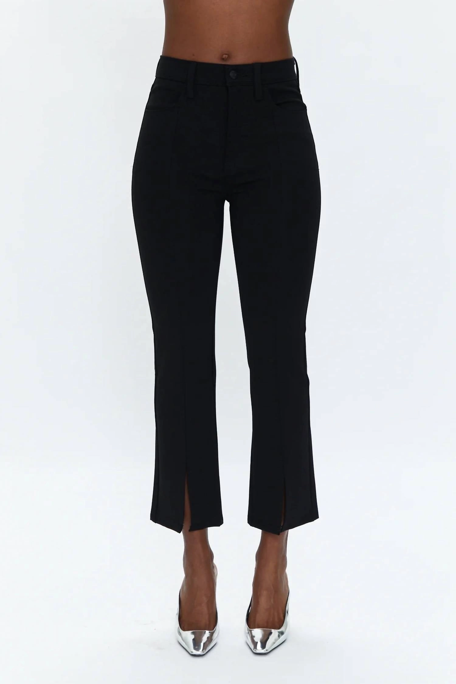Lennon High Rise Crop Boot Pants In Night Out