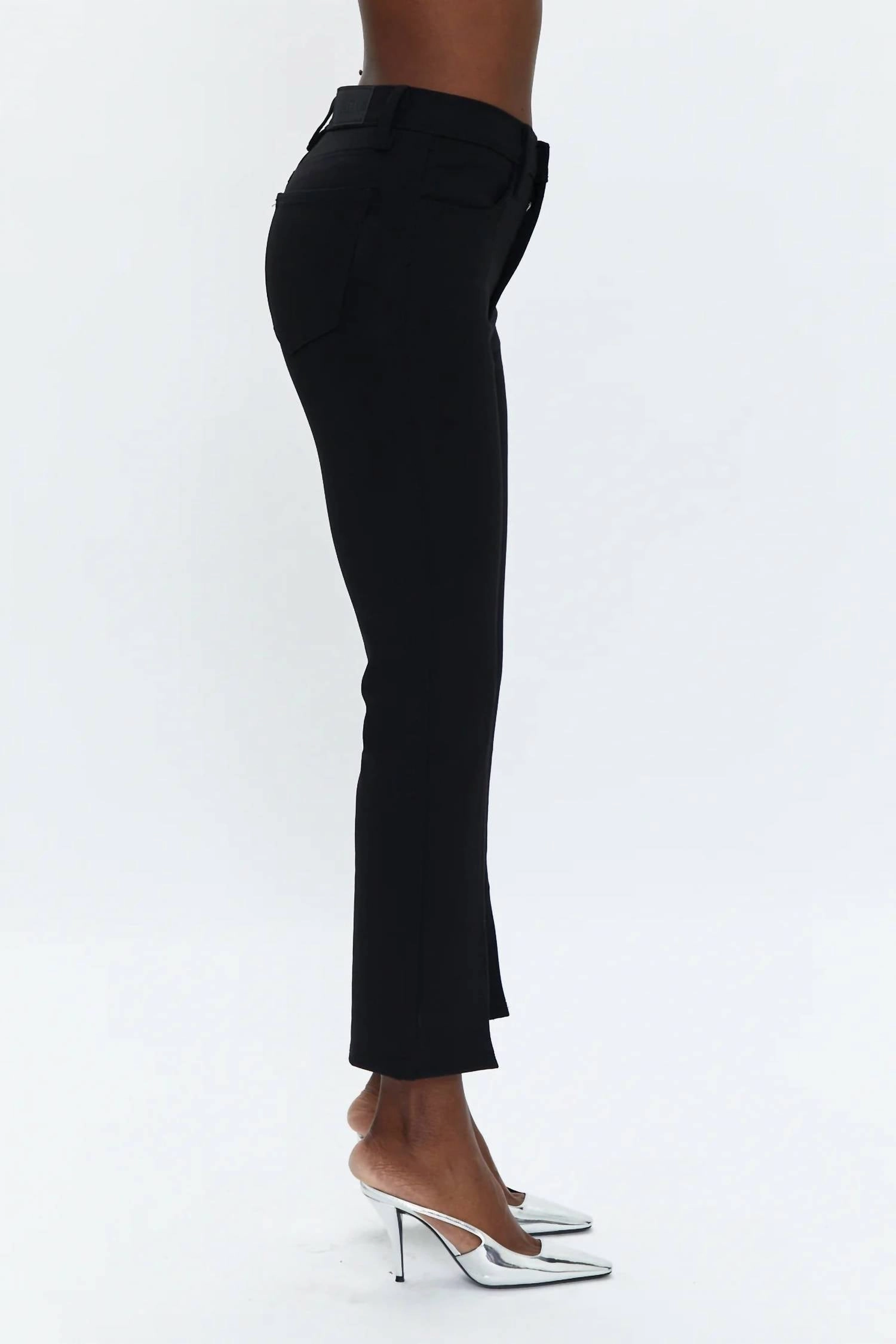 Lennon High Rise Crop Boot Pants In Night Out