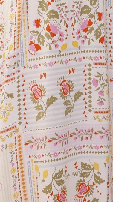 Lesley Short Sleeve Top - Leah Print