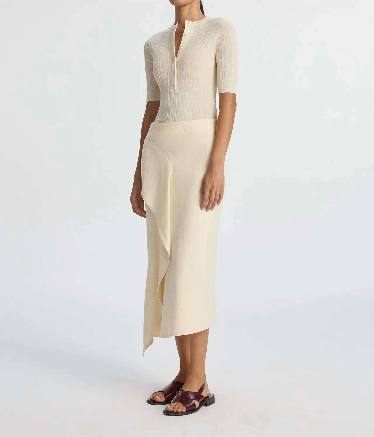 Lia Skirt In Beige