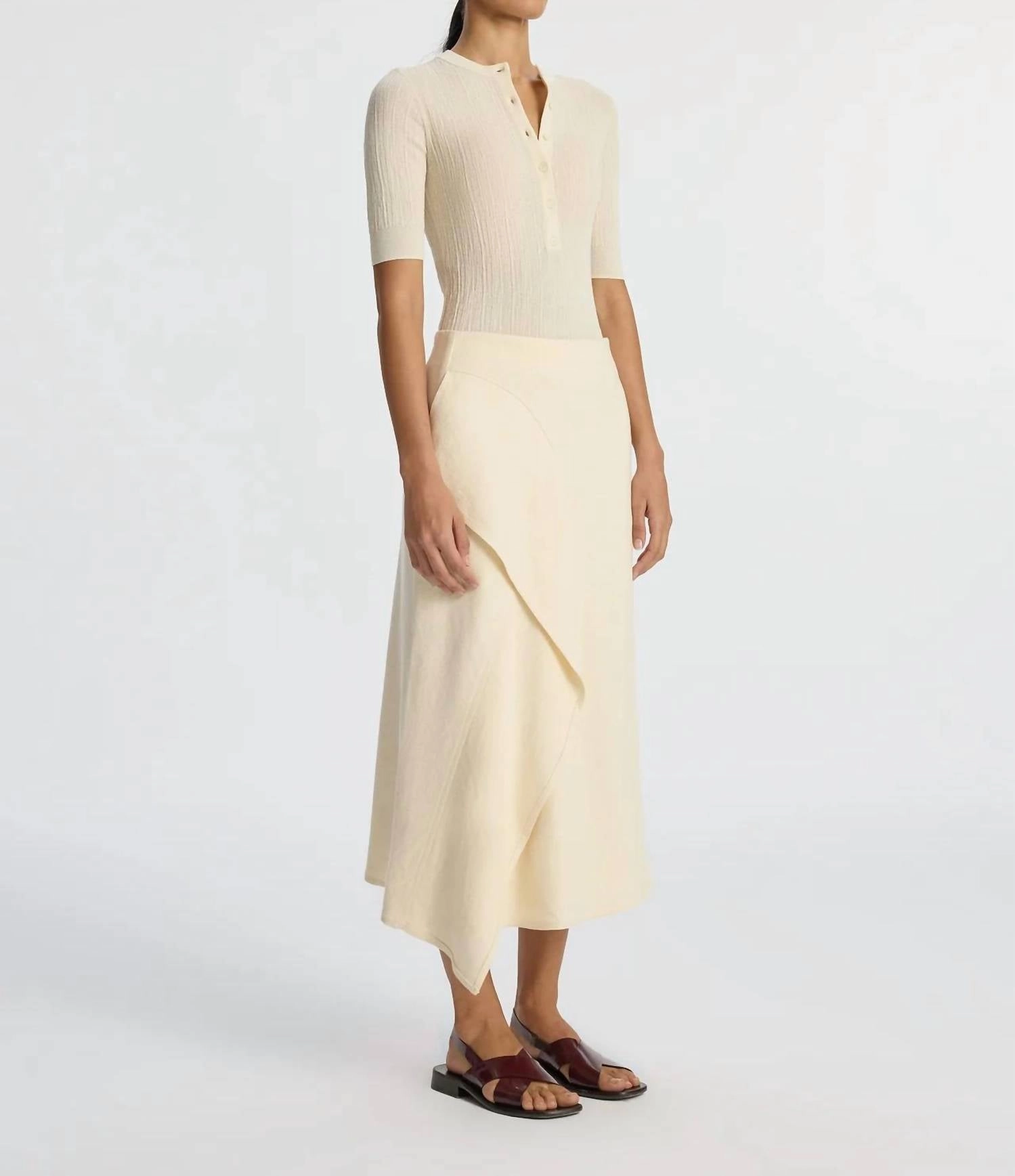 Lia Skirt In Beige
