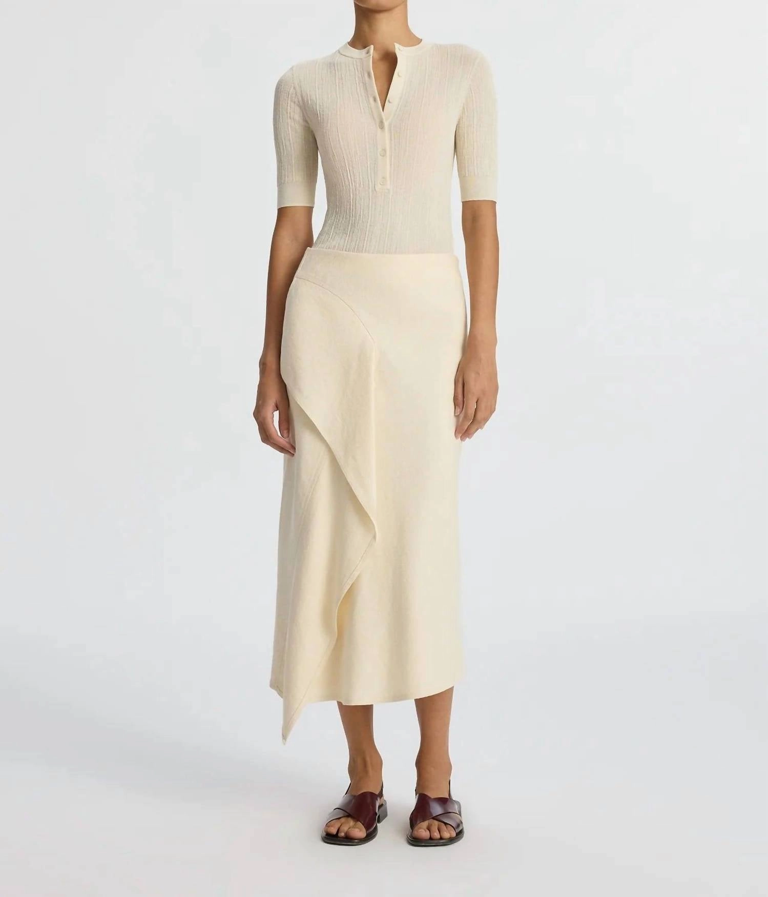 Lia Skirt In Beige
